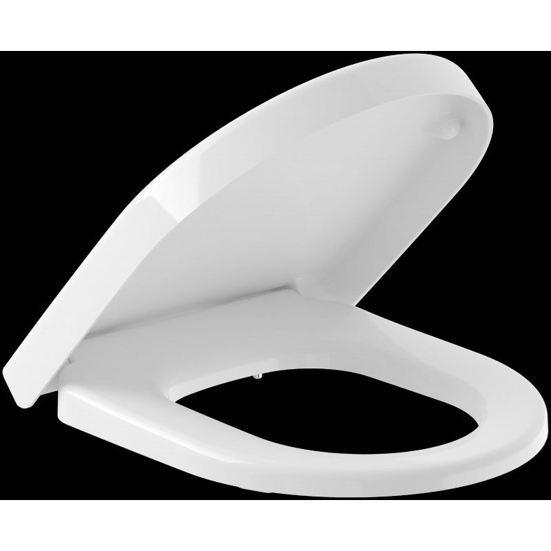 Villeroy &amp; Boch Subway 2.0 sedile per WC Compact, sedile per WC removibile con chiusura ammortizzata, in materiale duroplast resistente, pezzo di rica