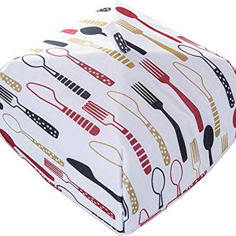 Składana wielofunkcyjna, izolowana osłona na żywność, wielokrotnego użytku termiczna osłona parasolowa, czerwona