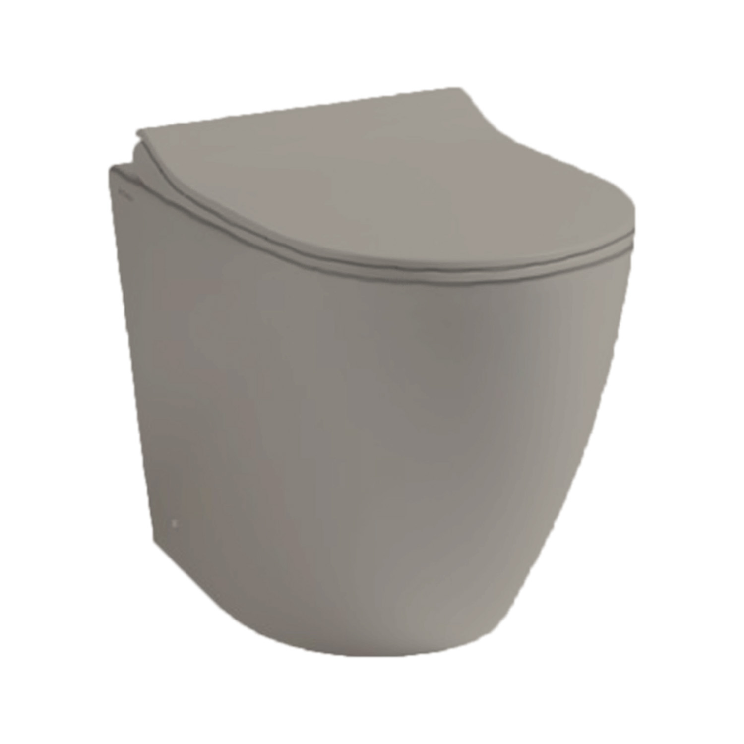 Abattant Pour WC Althea Cilia Terra/Monobloc Thermorésistant