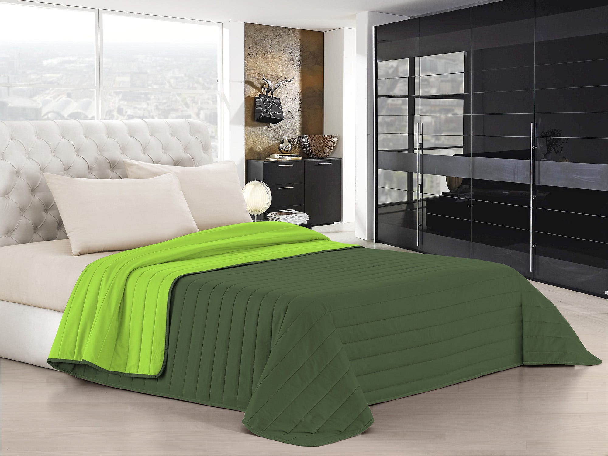 Trapuntino Estivo 100% Cotone Coralli Ginko - Foto 11