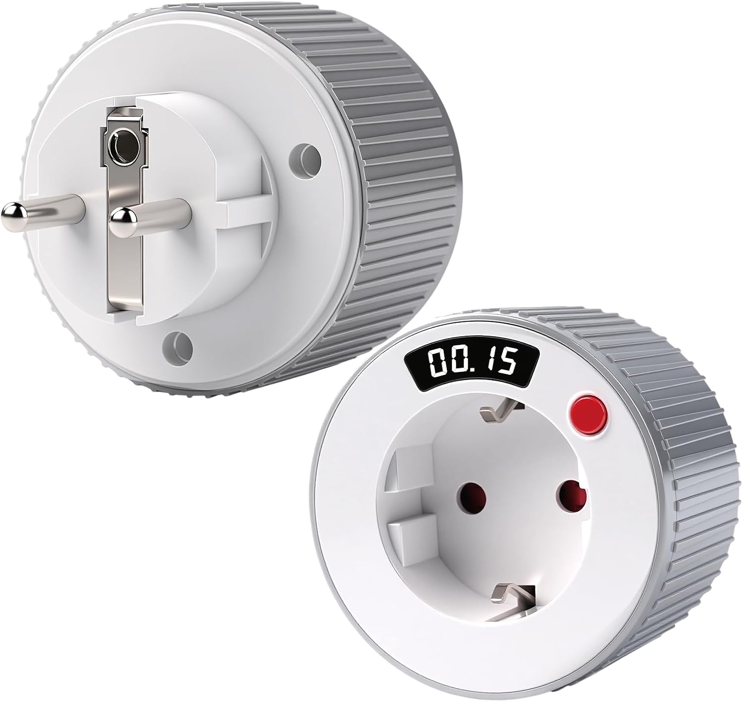 Minuteur Prise Electrique Compte AC230V 16A 3680W Affichage LED 24 Heures intervalle 1 Minute Prise minuteur - 6