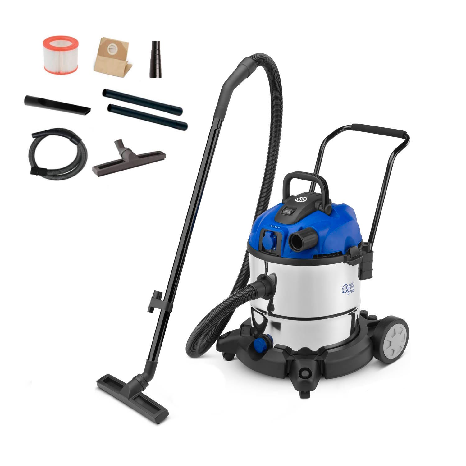 Aspiratore Solidi e Liquidi AR BLUE CLEAN 3780 (1.600 W, 50 l) | Leroy Merlin Aspiratore Solidi e Liquidi AR BLUE CLEAN 3780 (1.600 W, 50 l) | Leroy Merlin