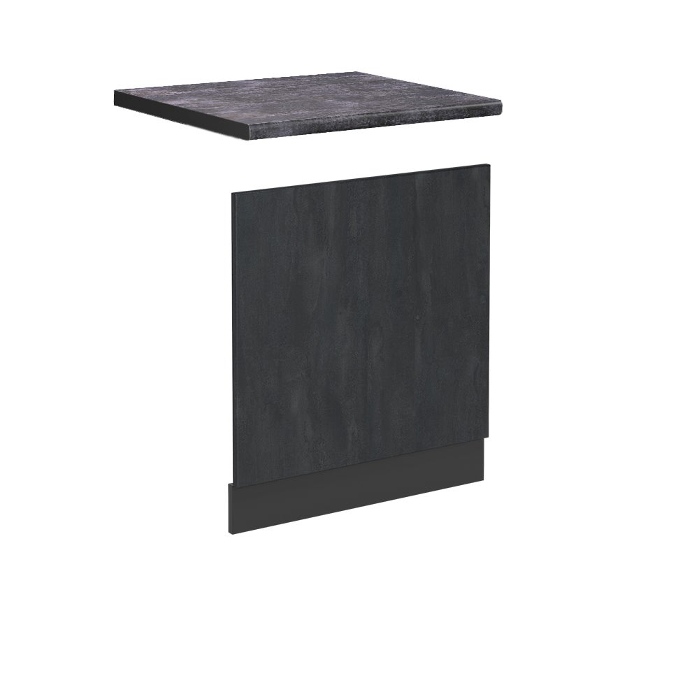 Vicco Panel przedni R-Line, Czarny beton, 60 cm BP Antracyt