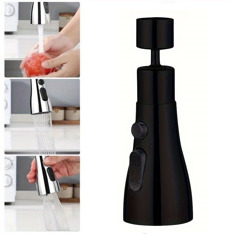 Robinet de cuisine avec pommeau de douche extractible pivotant à 360