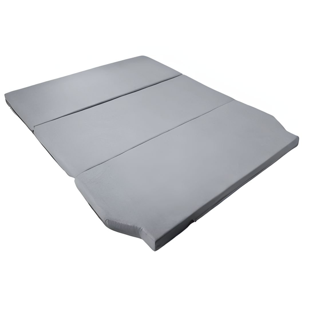 Cama camper volkswagen transporter t5 - 3cm de grosor con hr 20kg/m3 de sensación suave - gris
