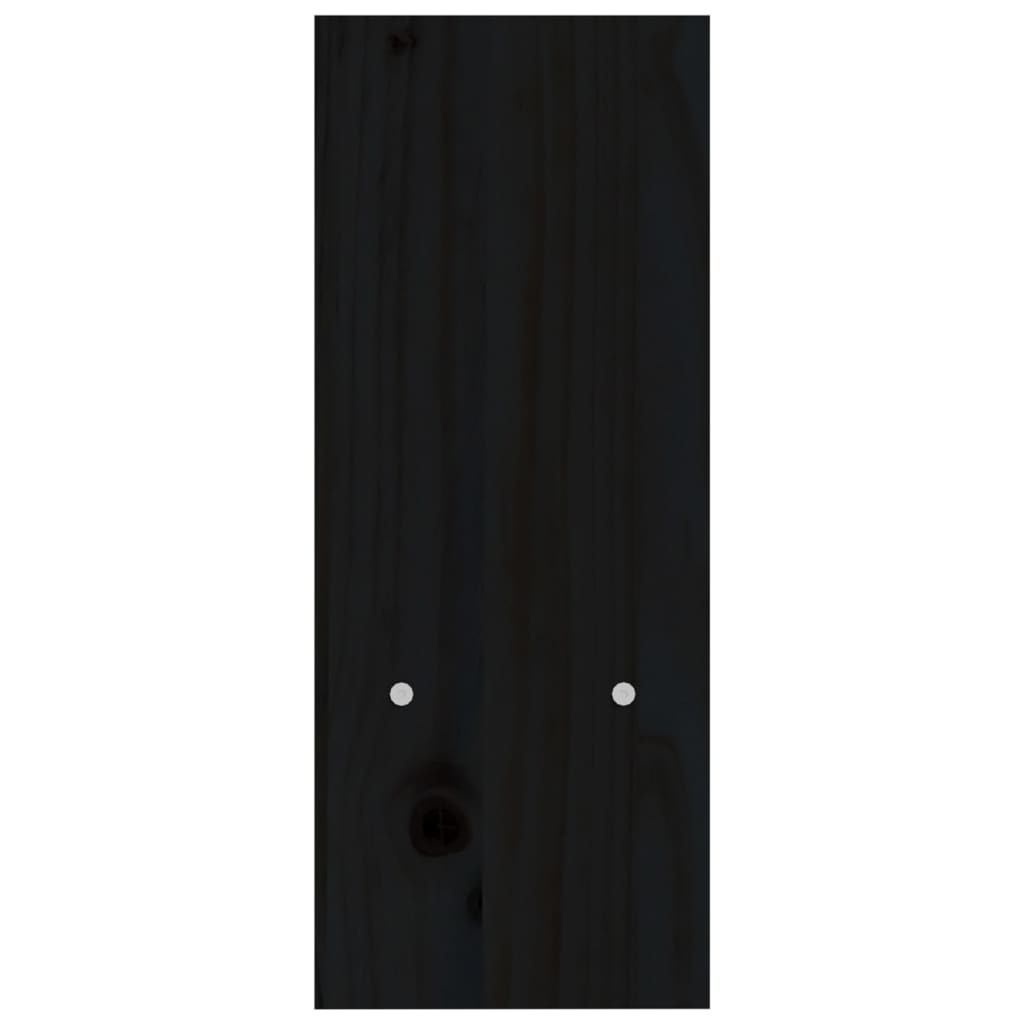 Supporto per monitor nero (39-72) x 17 x 43 cm legno di pino massiccio 02_0004468 - 3