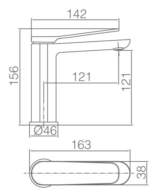 Mitigeur monocommande pour lavabo - 4