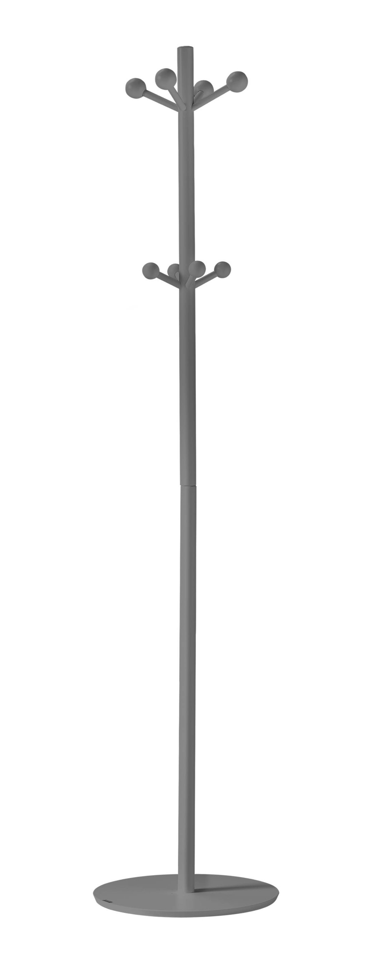 Portemanteau En Bois De Hêtre Relaxdays - 8 Crochets - Design Arbre - H 173 Cm - Noir - Pour Vestes Et Sacs