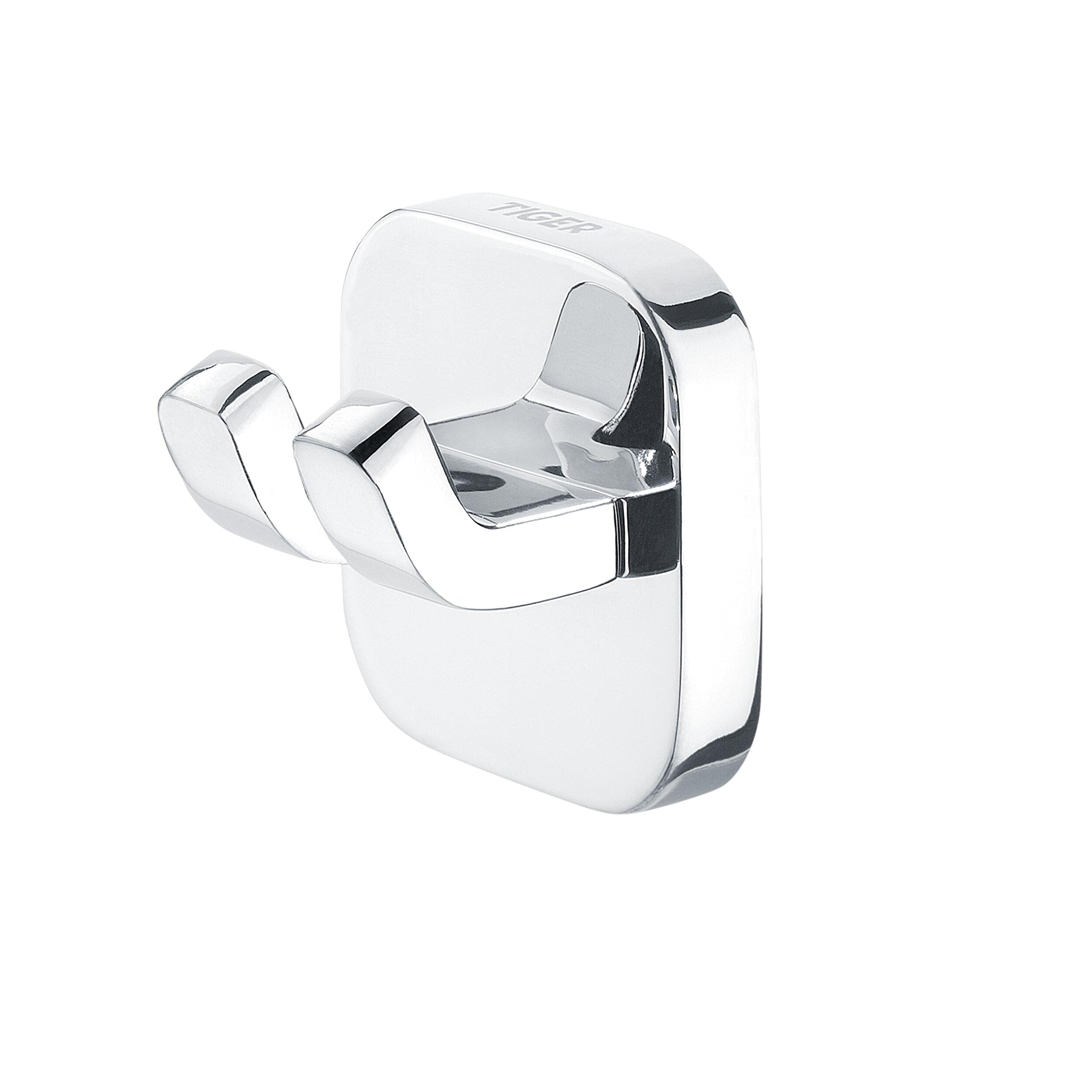 Peerless PA547 Doppio Gancio Porta Asciugamani Cromato Lucido - Accessorio Bagno Elegante E Resistente
