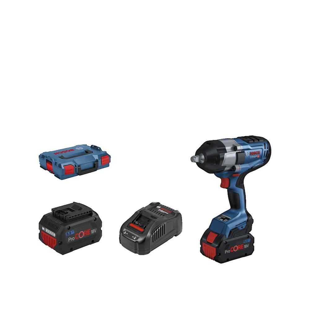 Klucz udarowy Bosch GDS 18V-1000 bezprzewodowy 1000 Nm moment silnik Brushless