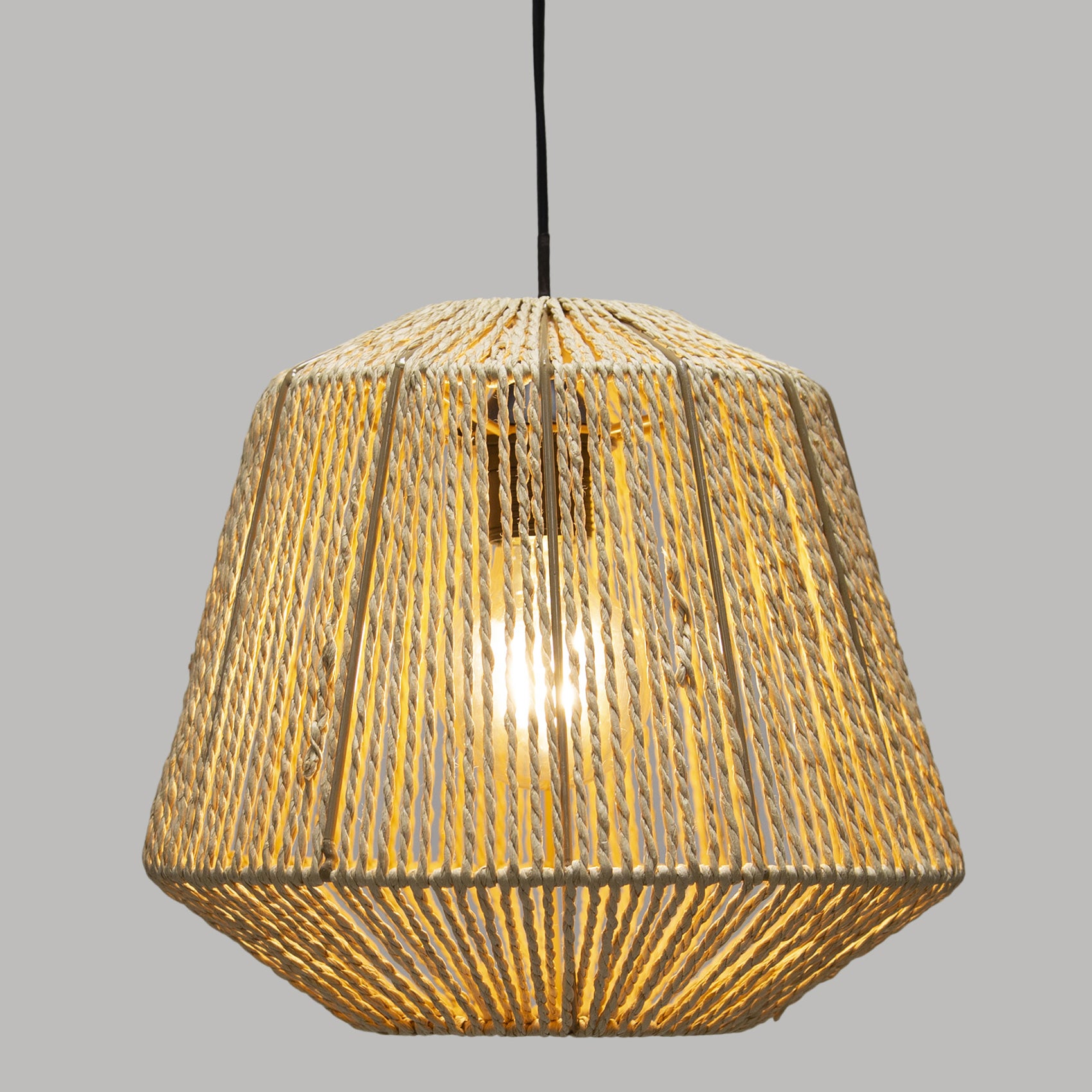 Candeeiro suspenso mogadisco bege - 6