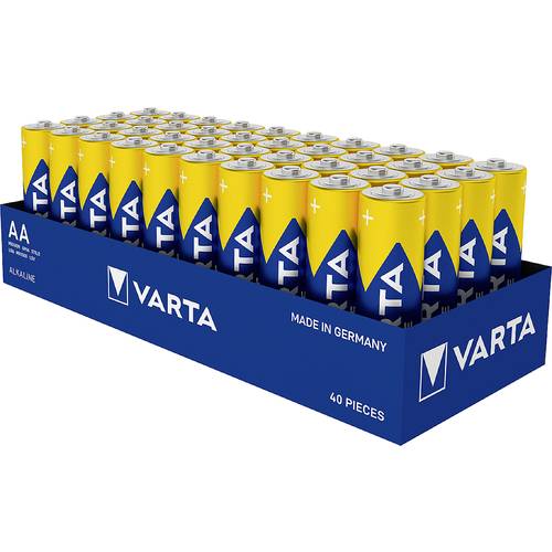 Bateria AA Varta Longlife Power 40 sztuk Długi czas działania i wysoka energia