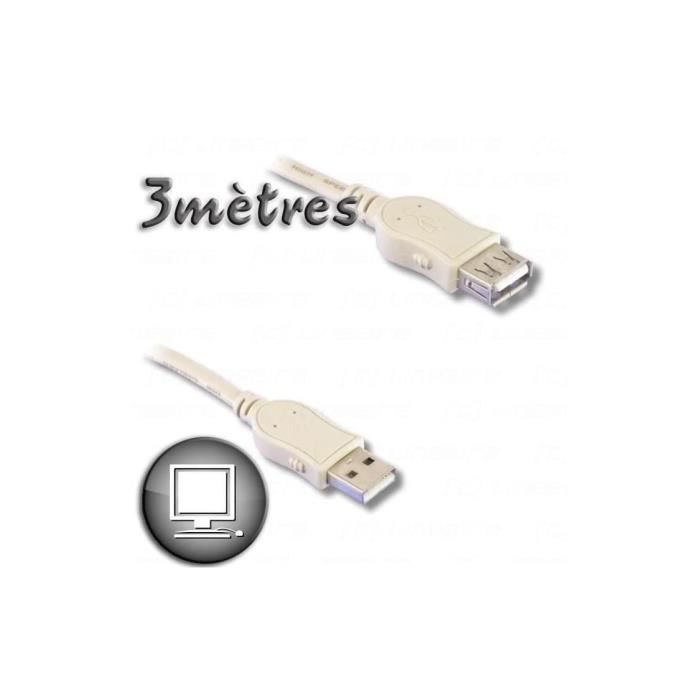 Câble Rallonge à USB Lineaire PCUSB211E 3 m - 2