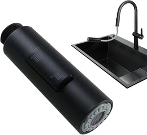 Rubinetto A Scatto Per Acqua Piovana - Nero, In Plastica, Per Botte E Serbatoi (2 Pezzi)