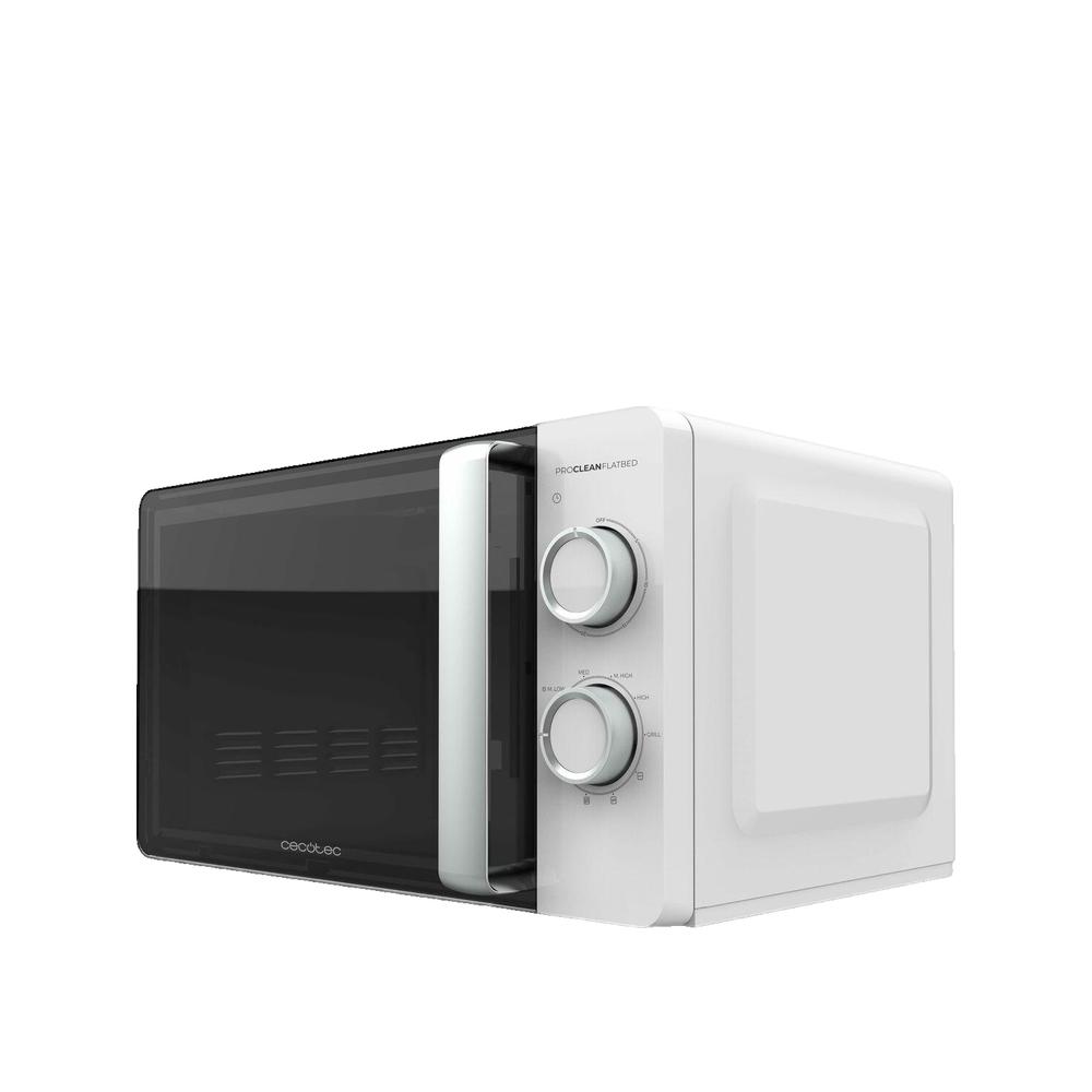 Cecotec Microondas Sin Plato Proclean 3110 Flatbed 700W 20L Grill Blanco , Leroy Merlin