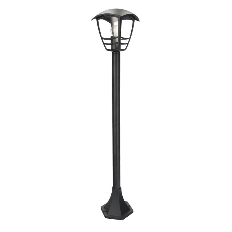 Lampa ogrodowa słupek, latarnia IMMA Black L/T, IP44, E27, 220-240V, czarny EDO777384 EDO Solutions