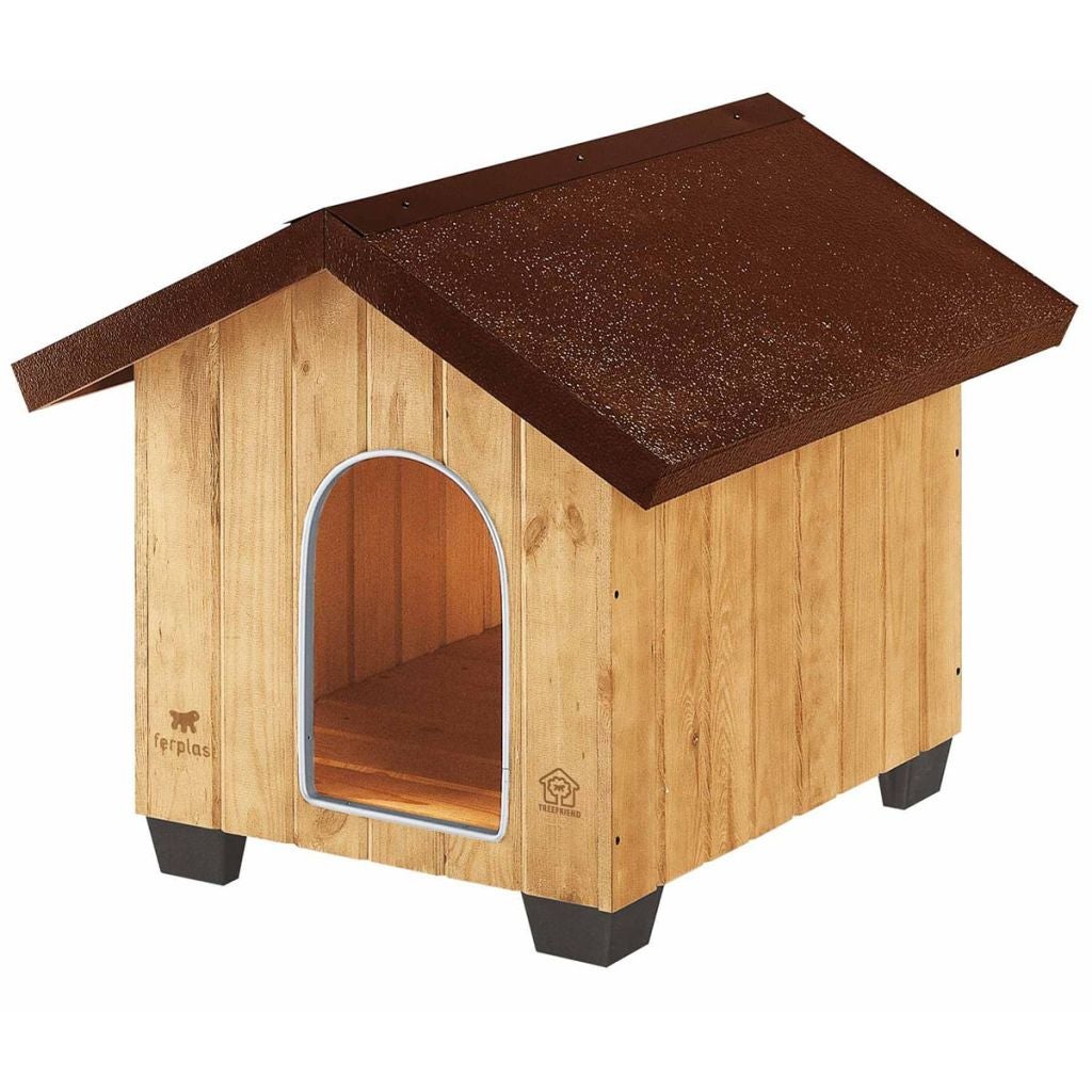 Dehner Niche Findus Pour Chat 40x40x35cm - Cabane Confortable Avec Coussin Doudou - Intérieur/Extérieur