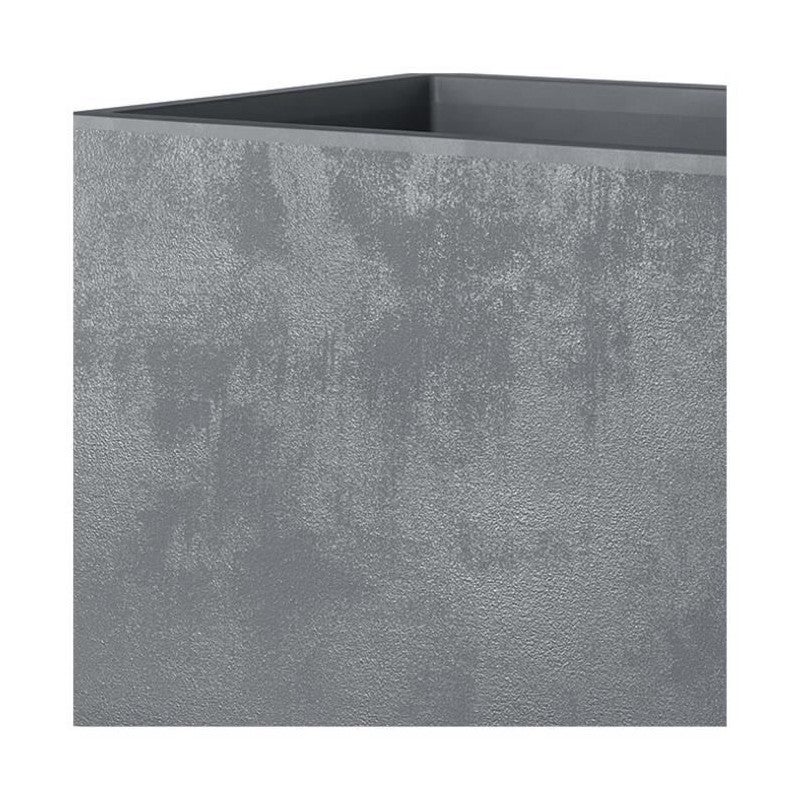 Jardiniere Muret - DEROMA - Millennium R - Ashgrey - A réserve d'eau - 59 cm - 2