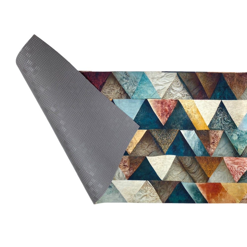 CARPET Runner Cuisine Runner Antidérapant abstrait Made in Italy Cm. 50x340 - 5