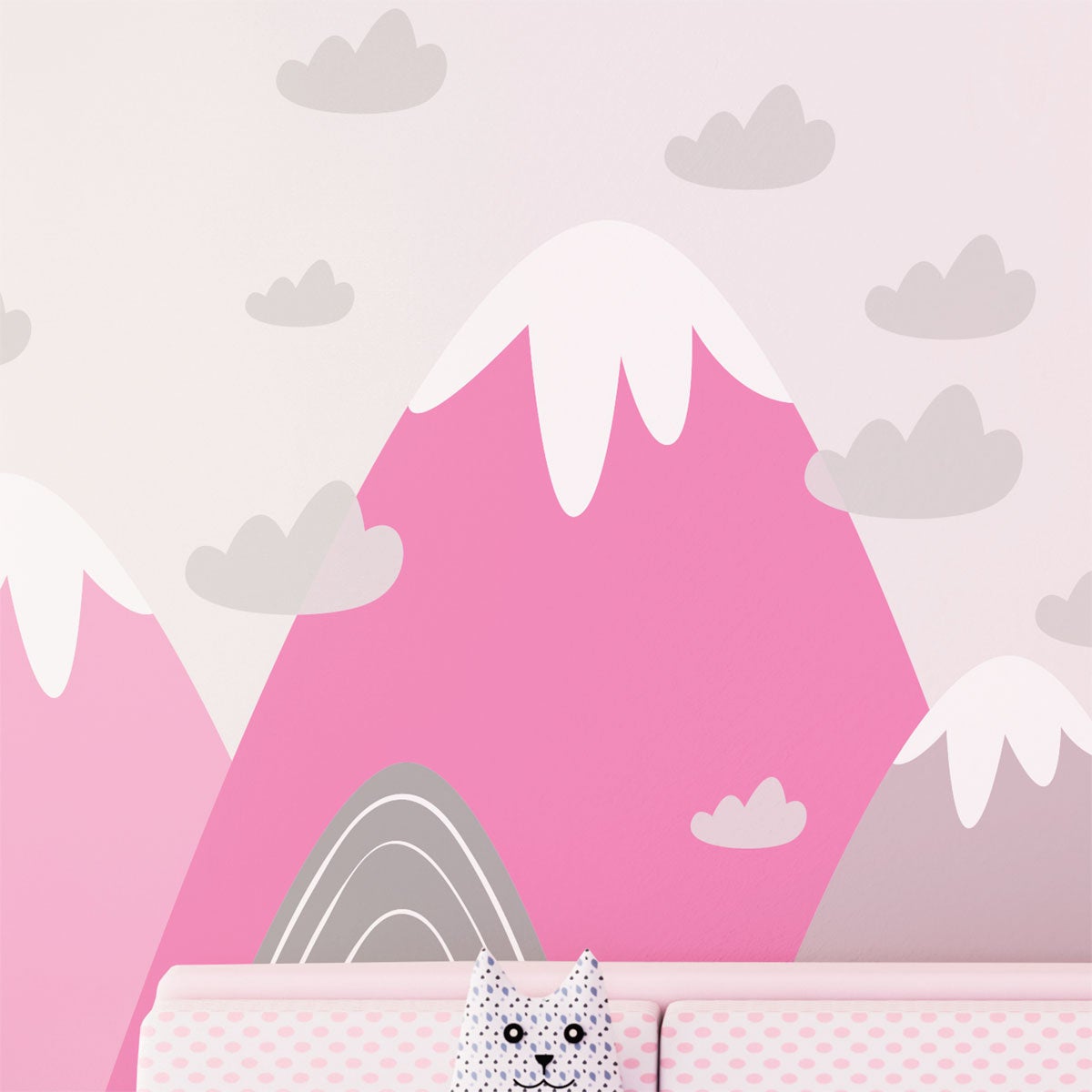 Adesivo bambino di montagna scandinavo elika - Sticker adesivo - adesivi murali - 50x75cm - 5