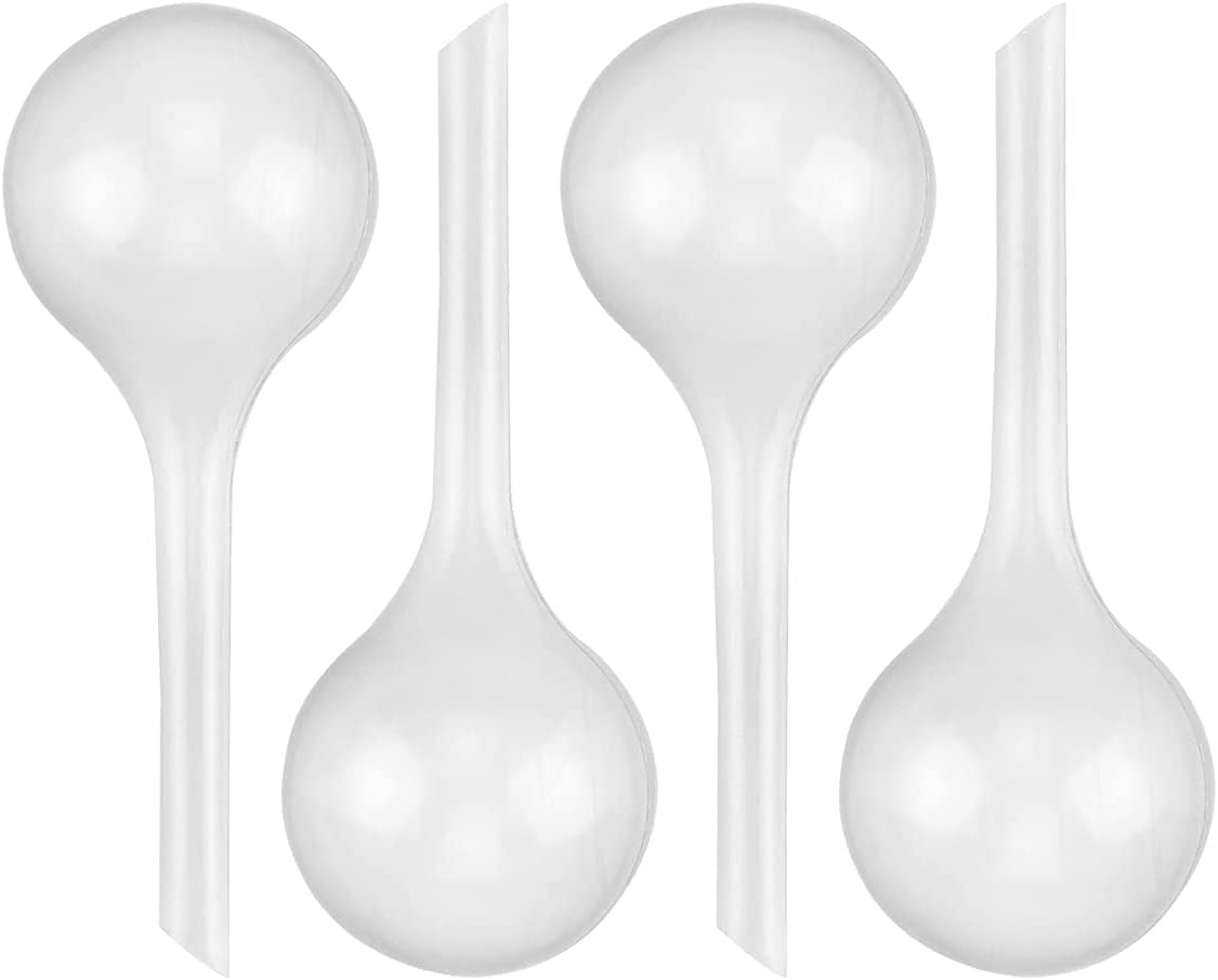 Zestaw 4 samonawadniających się kul do podlewania z PVC 27 x 8 cm 300 ml