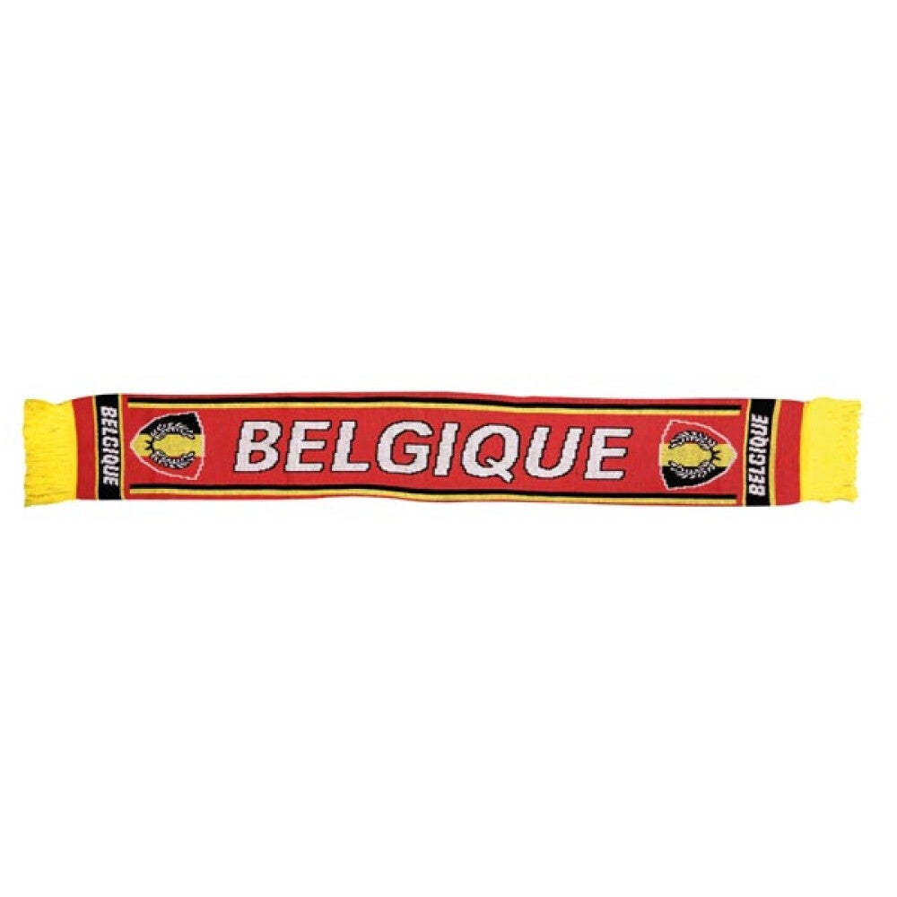 Écharpe Supporters Belgique Diables Rouges – Neuf – Drapeau Belge