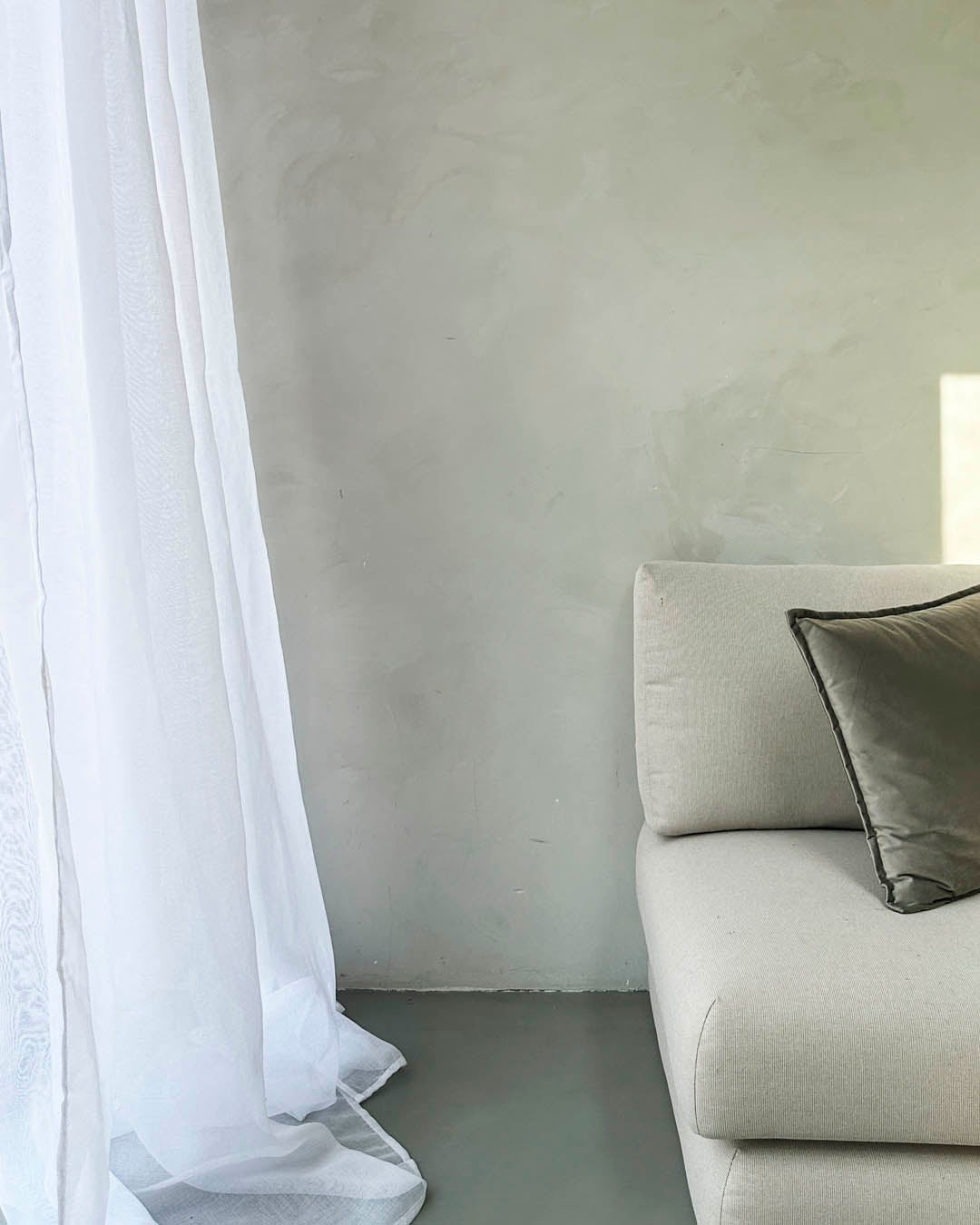Rideau voilage transparent à galon fronceur - 140x270cm - Blanc - HOOMstyle - 2
