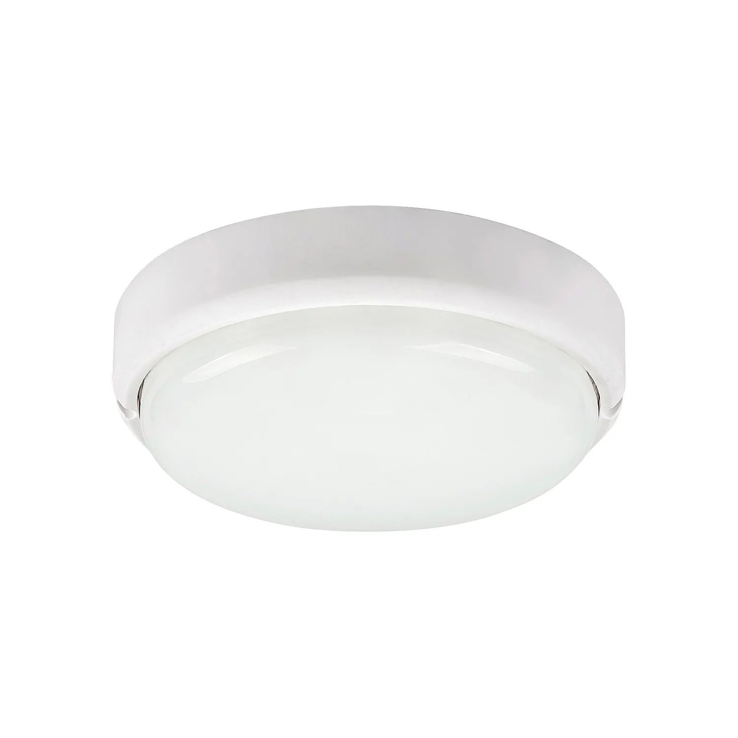 Lampa sufitowa zewnętrzna Hort LED 15W Neutralna biel 1300lm biała wym:18x19x6cm IP54 Rabalux