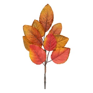 Guirlande Feuilles De Magnolia D'automne - 1,8 M, Décor Saisonnier Pour Porte, Cheminée, Mur - Thanksgiving, Mariage, Maison
