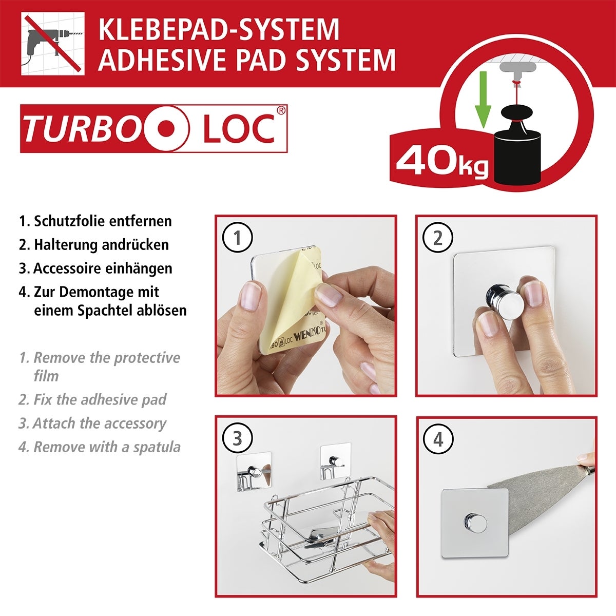 Adaptateur En Acier Inox Turbo-loc® Quadro - 5