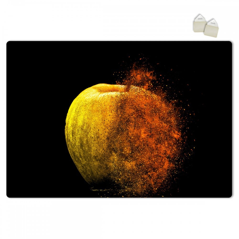 Apple - estructura poster de espuma de pvc forex de 3 mm de espesor - dimensiones 100x70 cm