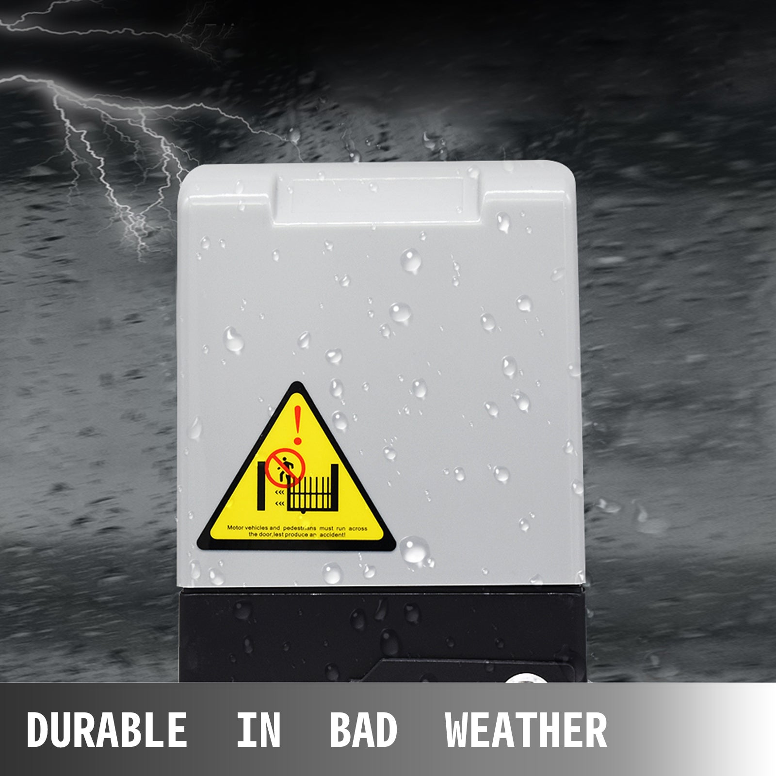 Apriporta Garage SucceBuy 600 lbs Telecomando Attuatore per Porta Scorrevole 1300 lbs con Telecomando - 6