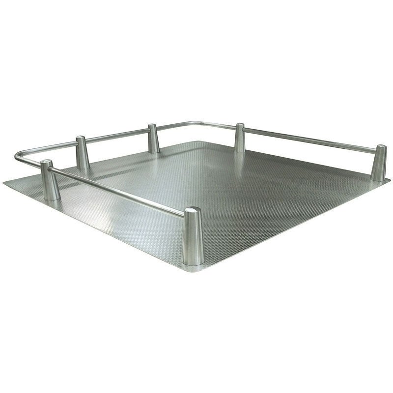 Support d'extrémité pour tige ø8 - Décor : Poli - Matériau : Inox - CUIVRINOX - 3