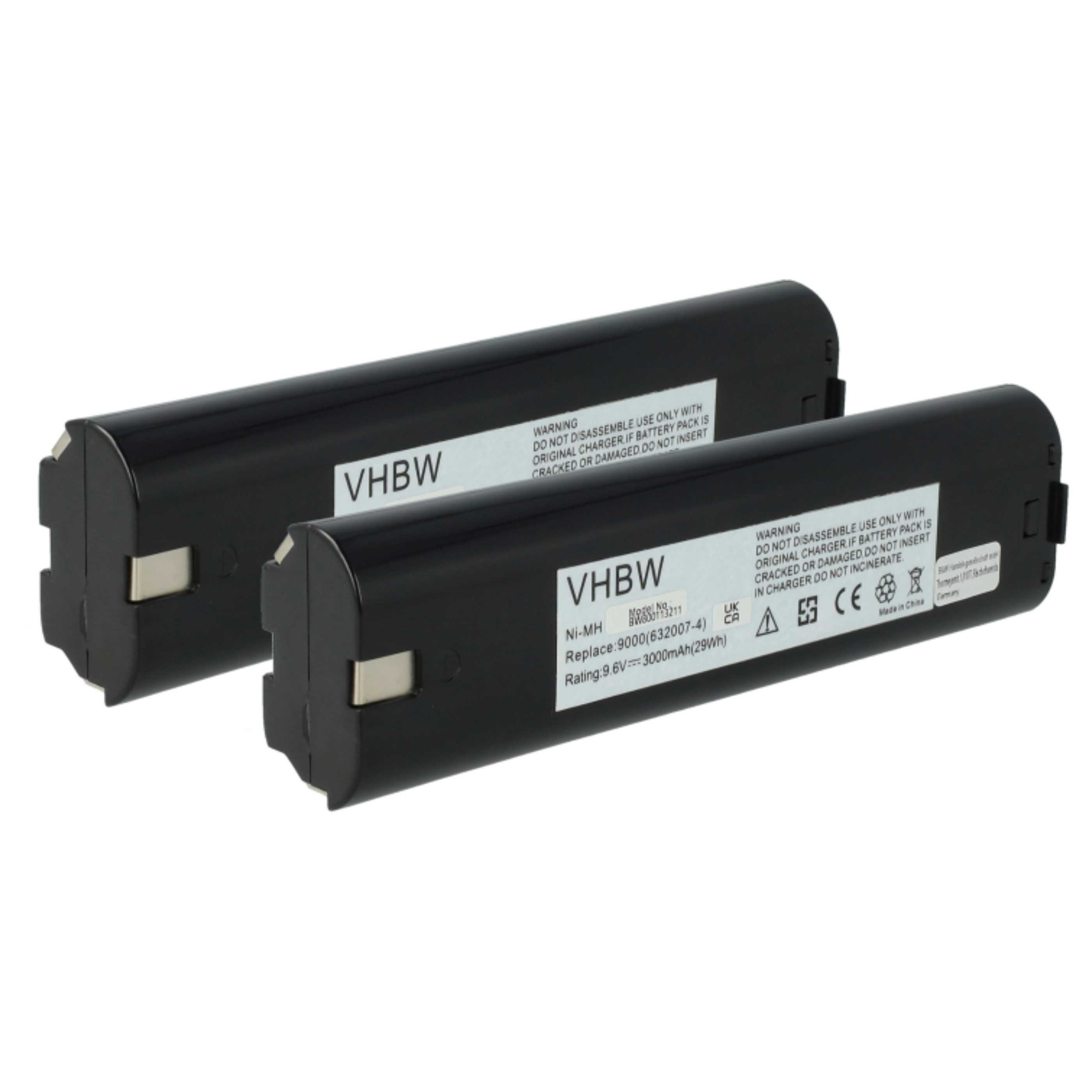 Vhbw Batteria Compatibile Per Robot AEG – 2 Pezzi – 2000mAh 7.2V Li-Ion Per RX9, RX8-1 E Altri