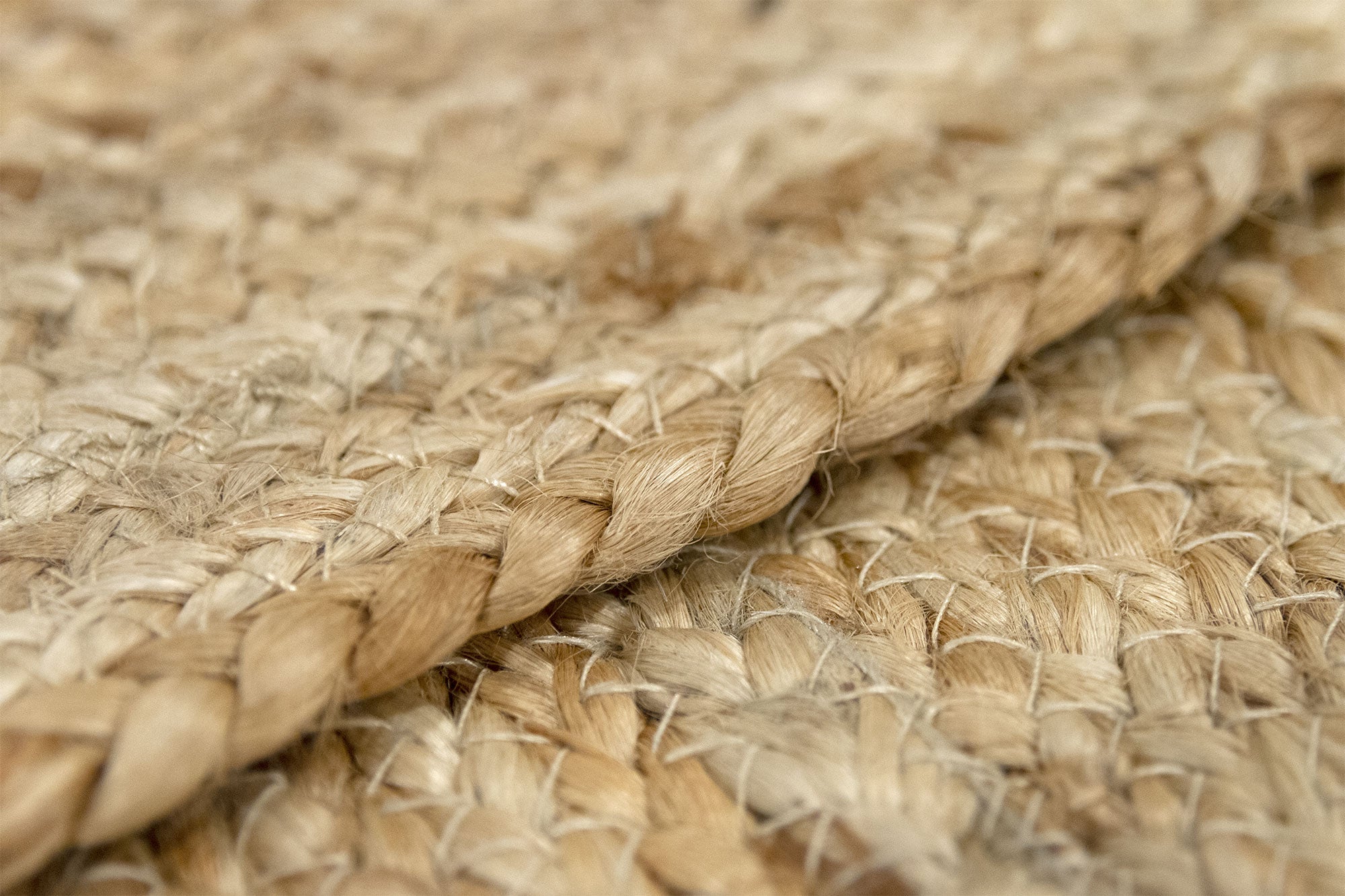 Hamid - Tapis ovale en jute naturel ALHAMBRA 140x70cm - Tapis pour salon, chambre, salle familiale - 7