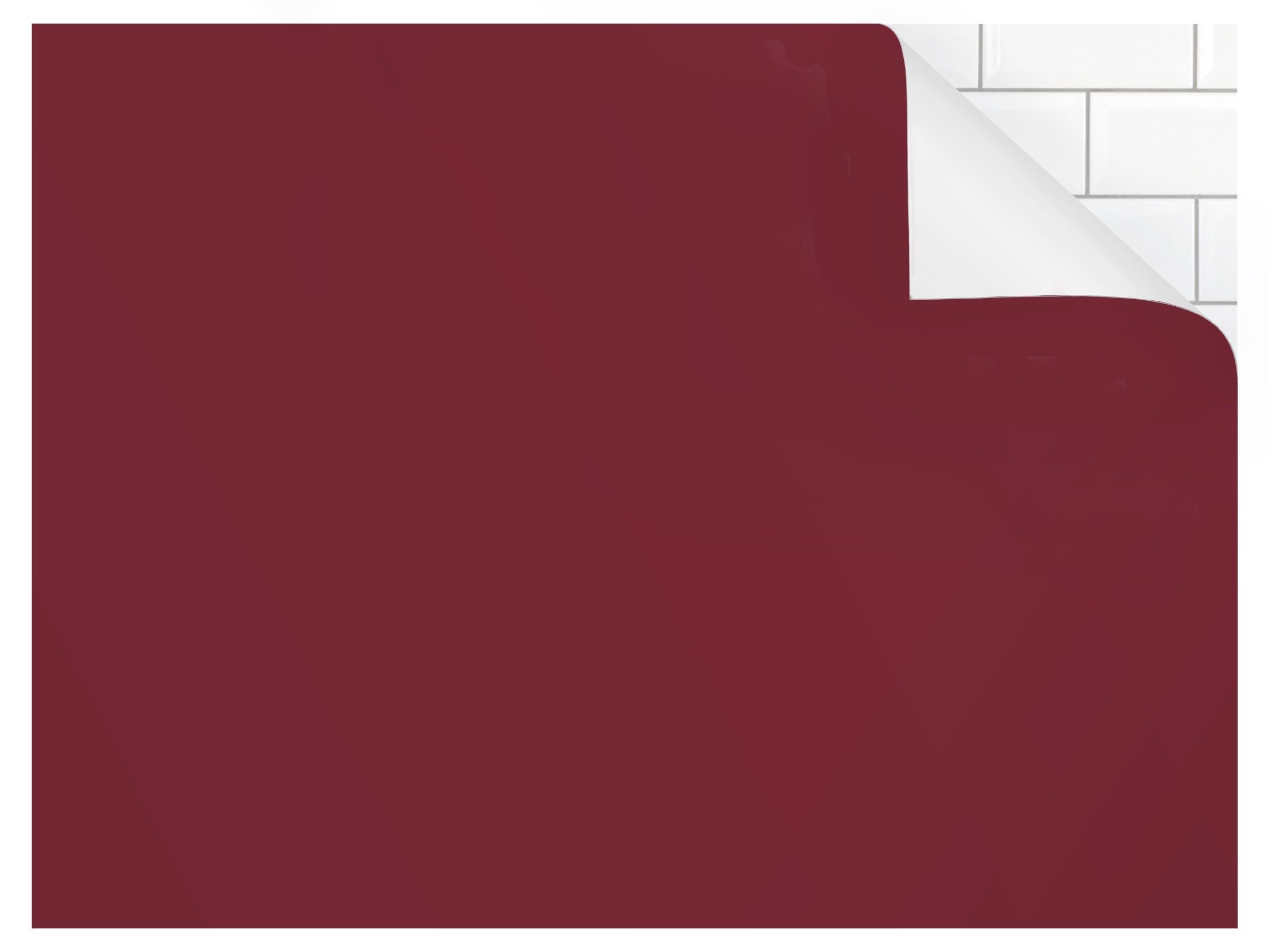 Rivestimento cucina moderno rivestimento adesivo cucina impermeabile e resistente all'olio per pareti e piastrelle Bordeaux 300 x 50 cm - 7