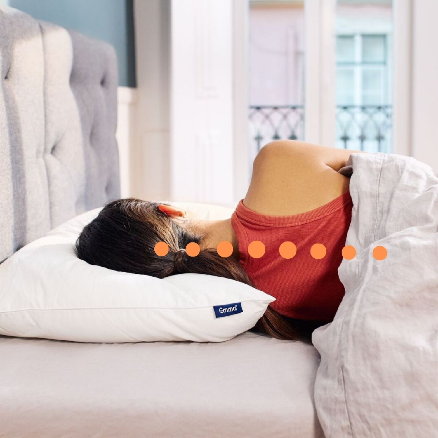 EMMA | Pack Matelas Original II 80x200 + Couette + Oreiller Nuage Essentiel | Ressorts + Mousse à Mémoire de Forme | 5 Couches - 3