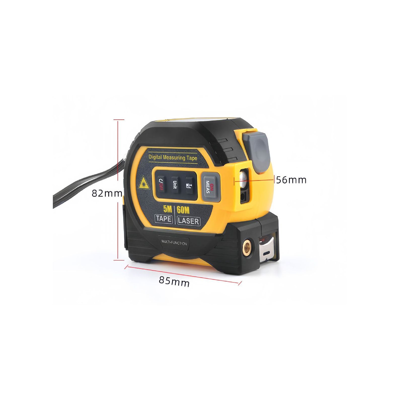 Telemetro Laser A Infrarossi Misuratore Di Distanza Laser Digitale - Foto 4