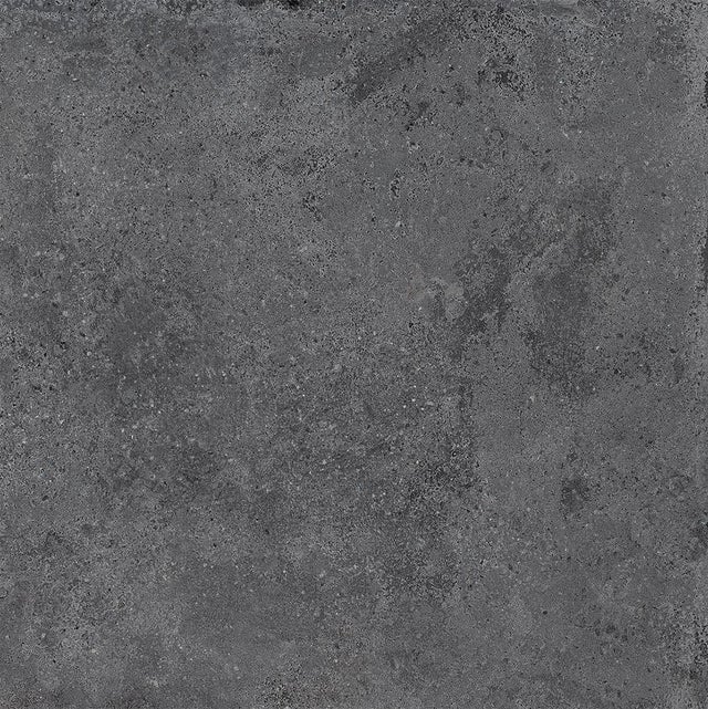 Carreau De Sol En Grès Cérame Effet Béton Materic Noir 60X60 - Ei6129 (Ceramishop.fr)