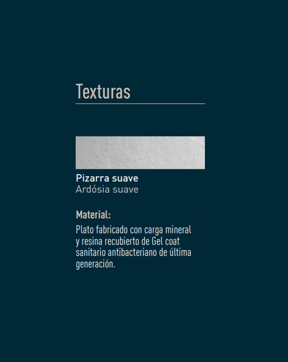 Base de duche extra plana em resina | 180 x 80 cm | Textura suave de ardósia antiderrapante | Válvula de drenagem e grelha | Branco - 8