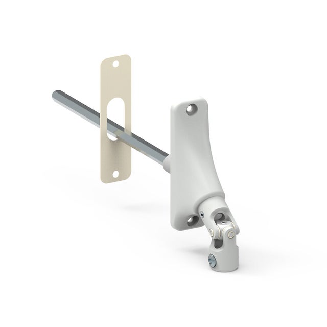 Sortie de caisson volet roulant embase étroite 6P7 à 90°