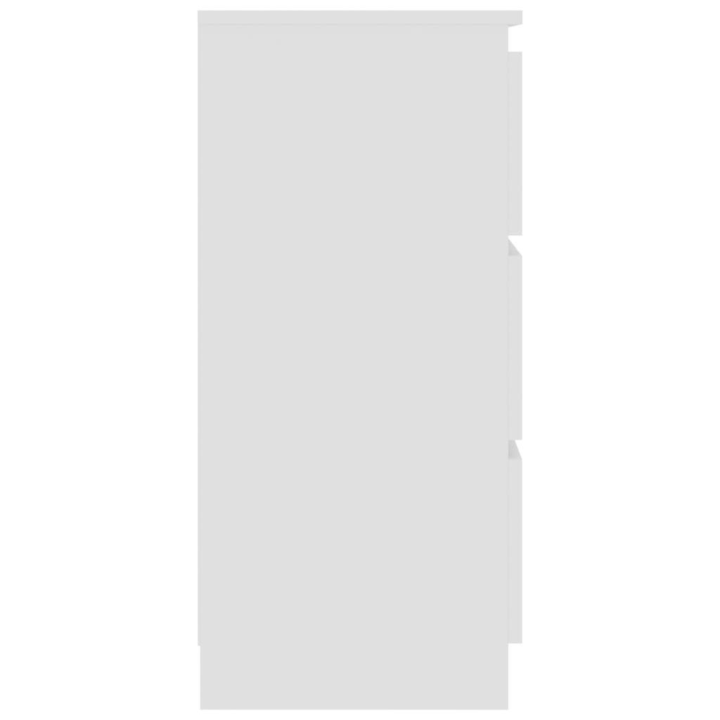 Commode Blanc 60x35x76 cm - 5