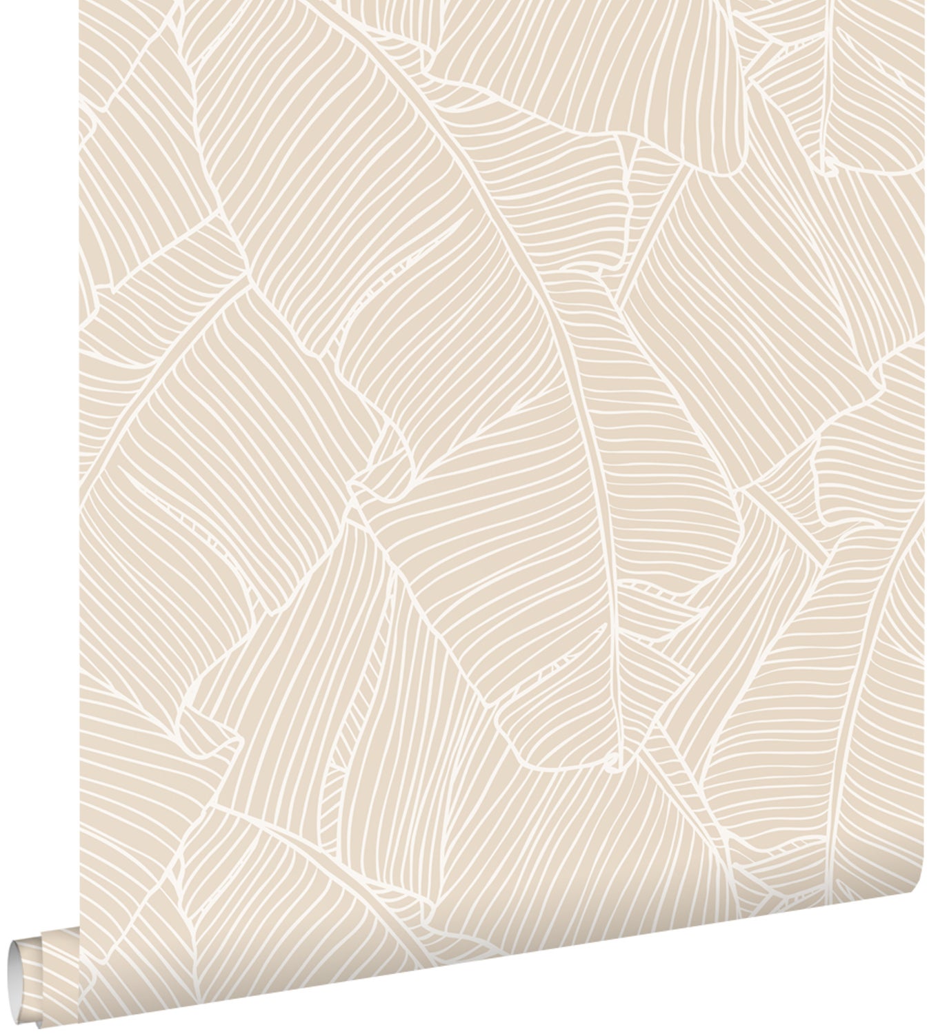 Tapeta przejrzeć beżowym - 53 cm x 10.05 m - ESTAHOME