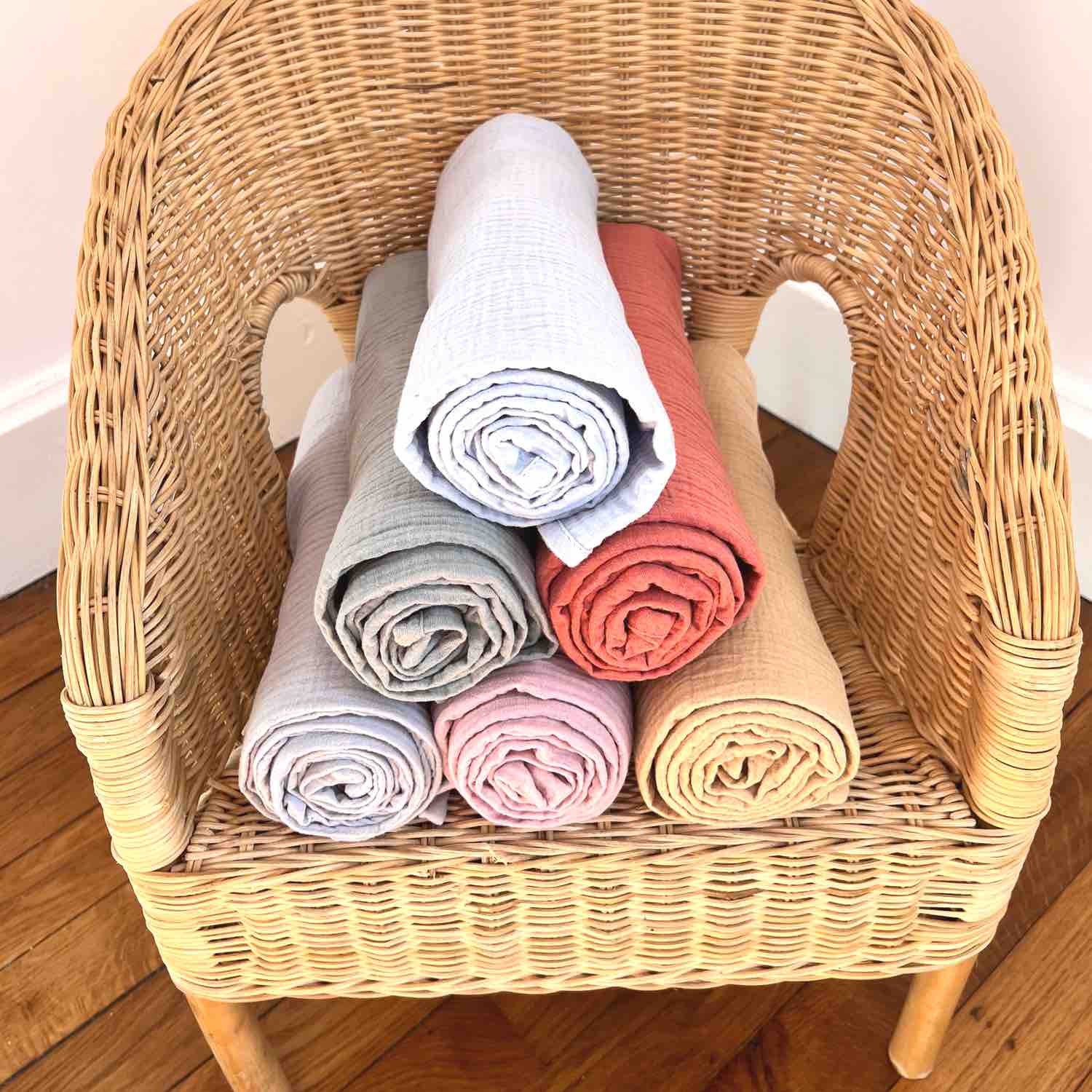 Maxi lange en gaze de coton, Jeanne - 7