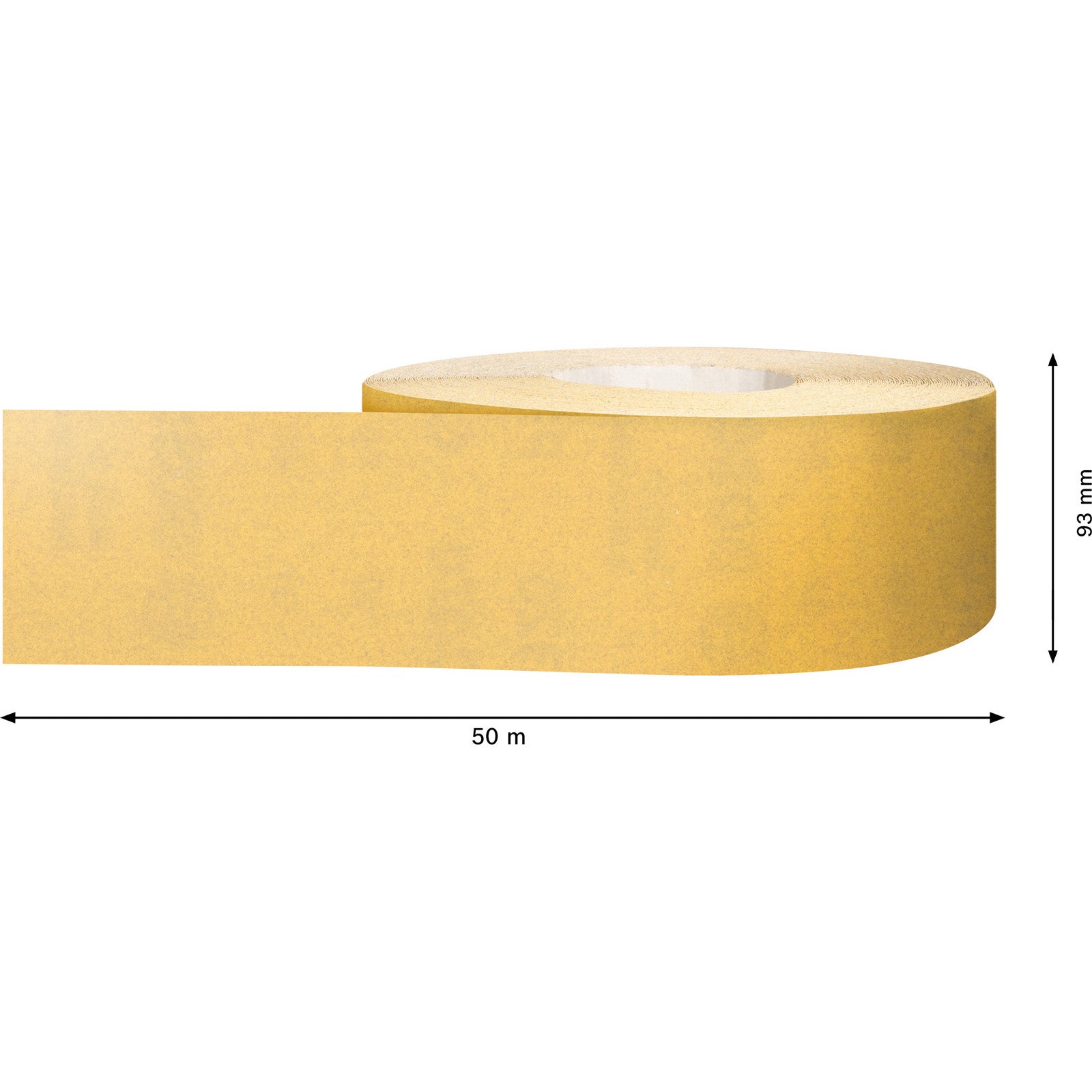 Bosch Accessories 1x Carta abrasiva in rotoli Expert C470 (per Legno duro, Vernice su legno, Larghezza 93 mm, Lunghezza 50 m, Grana 320, accessorio Le - 6