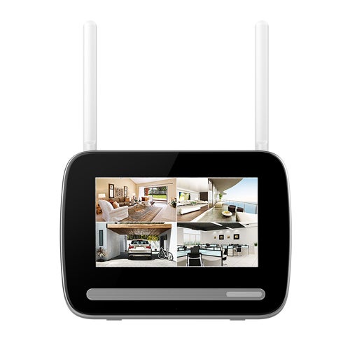 KIT écran Wifi 7 enregistreur avec Caméras 4MP ULTRA HD rechargeables et Panneaux solaire de marque KYF - 2