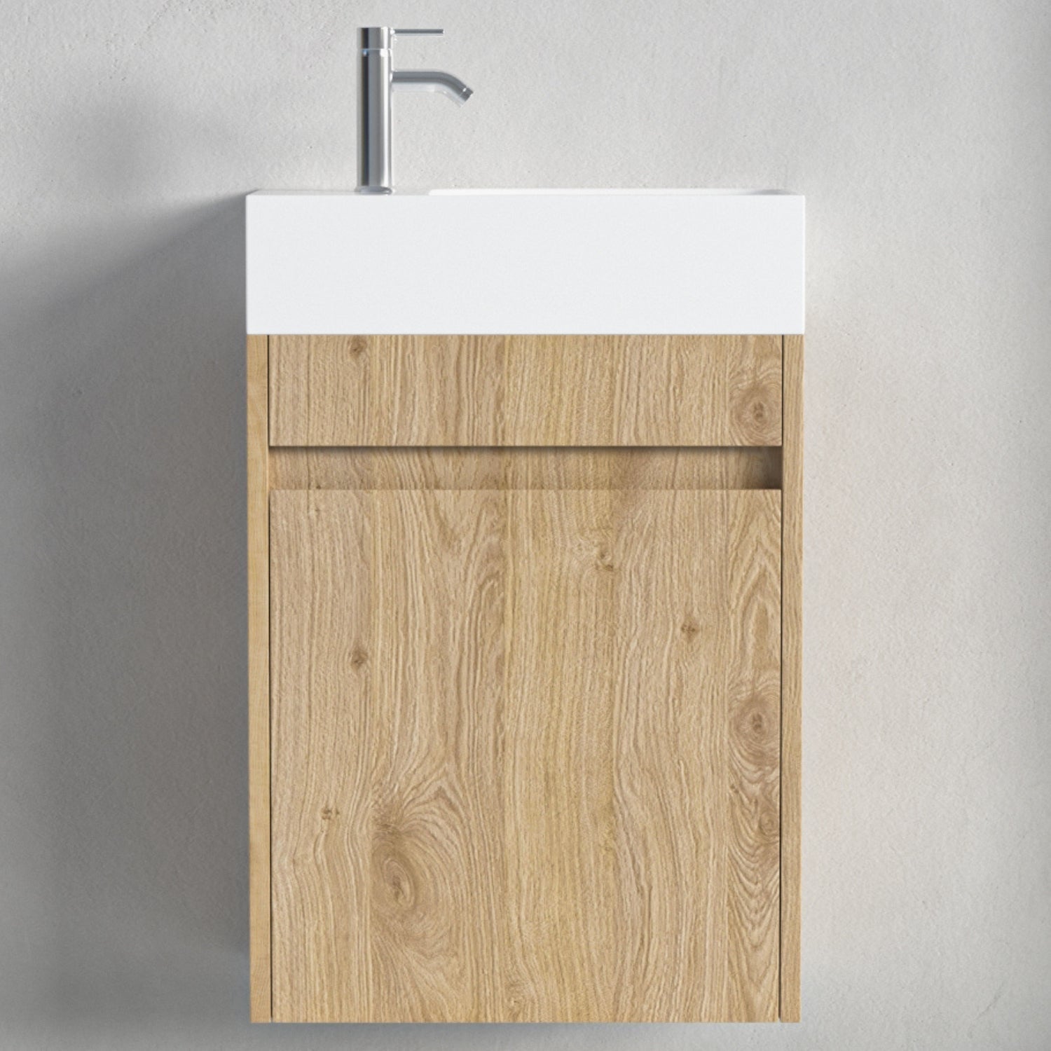 Mobile bagno sospeso com lavabo 40 cm rovere chairo - LOMAZOO Ibiza - 6