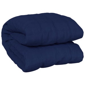 Copricuscino HOMESCAPES 45x45 Cm In Cotone 100% – Fodera Decorativa Con Cerniera Invisibile, Blu Navy, Lavabile In Lavatrice - 5