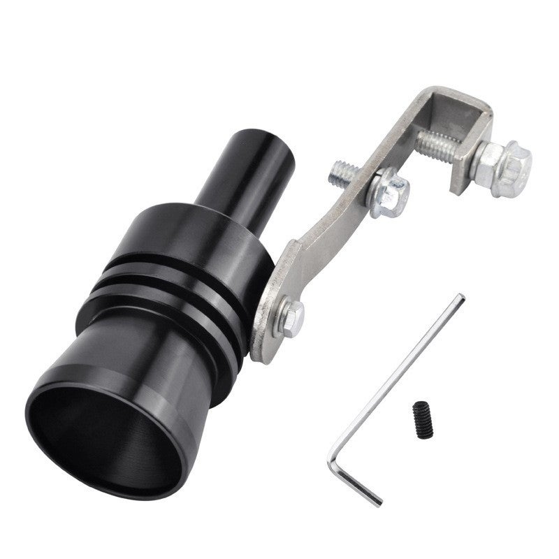 Sifflet Turbo Pour échappement - Universel, Aluminium, Simule Le Son Turbo, Décoration Voiture/moto