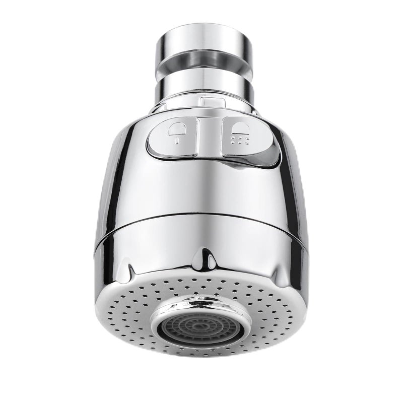 Aerator do kranu obrotowy o 360 °, dysza do kranu kuchennego, zlew z filtrem regulatora głowicy, 2 tryby, aerator do kranu, atomizer do kranu